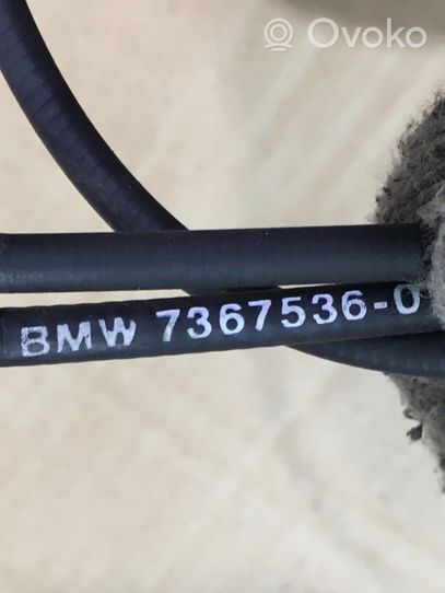 BMW X6 F16 Engine bonnet/hood lock release cable 7367536