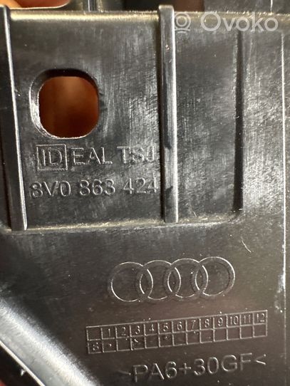 Audi A3 S3 8V Saugos diržo apdaila 8V0863424