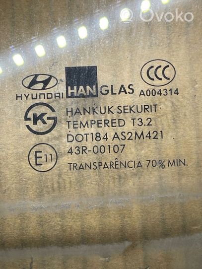 Hyundai Getz Vitre de fenêtre porte arrière 