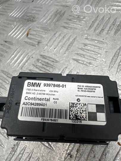 BMW X5 F15 Antenos valdymo blokas 9397846