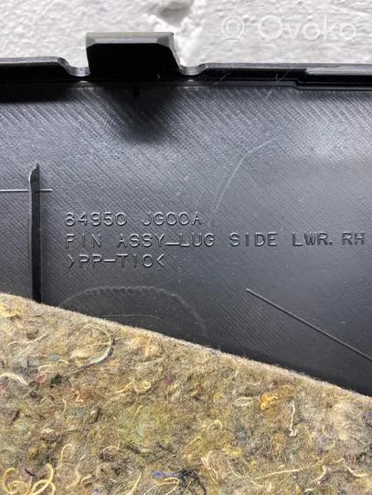 Nissan X-Trail T31 Dolny panel schowka koła zapasowego 84950JG00A