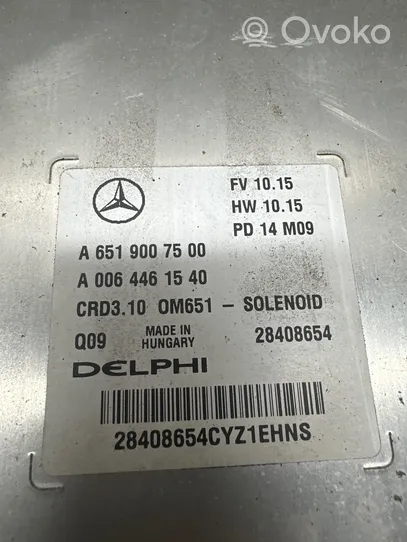 Mercedes-Benz SLK R172 Sterownik / Moduł ECU A6519007500