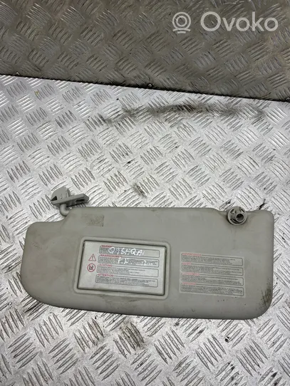 Nissan Qashqai Sun visor 