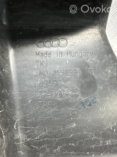 Audi Q7 4M Oro nukreipėjas/ kanalas interkūlerio radiatoriaus 4M0145334G