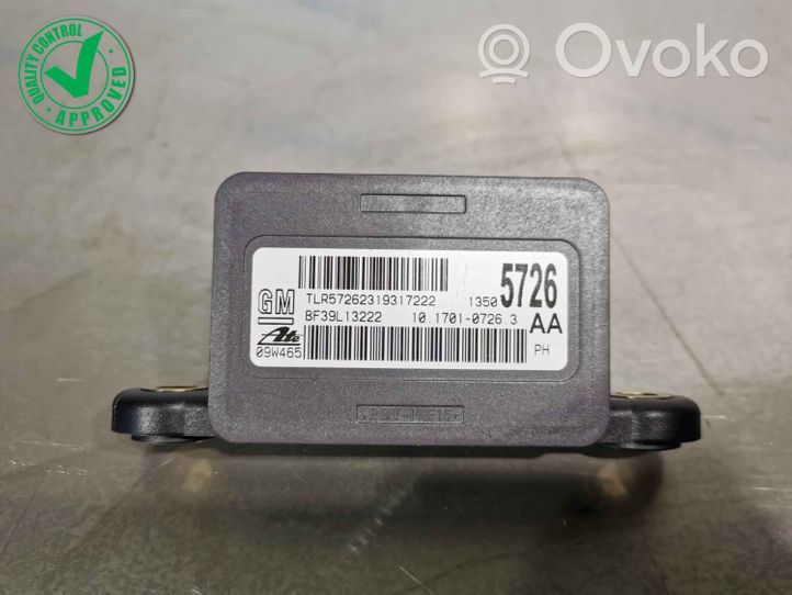 Opel Astra J Yaw turn rate sensor 13505726