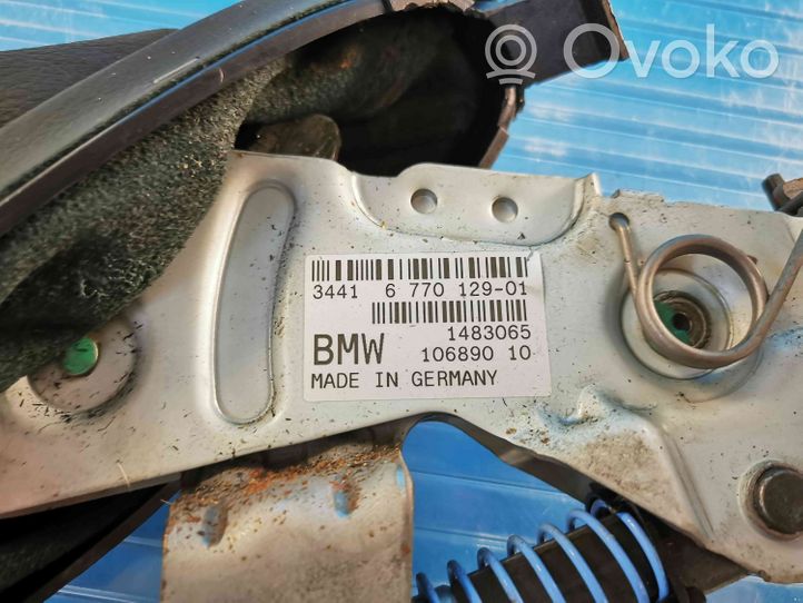 BMW 6 E63 E64 Leva del freno a mano/freno di stazionamento 3441677012901