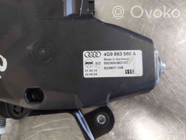 Audi A6 S6 C7 4G Silniczek kurtyny szyby tylnej 4G9863560A