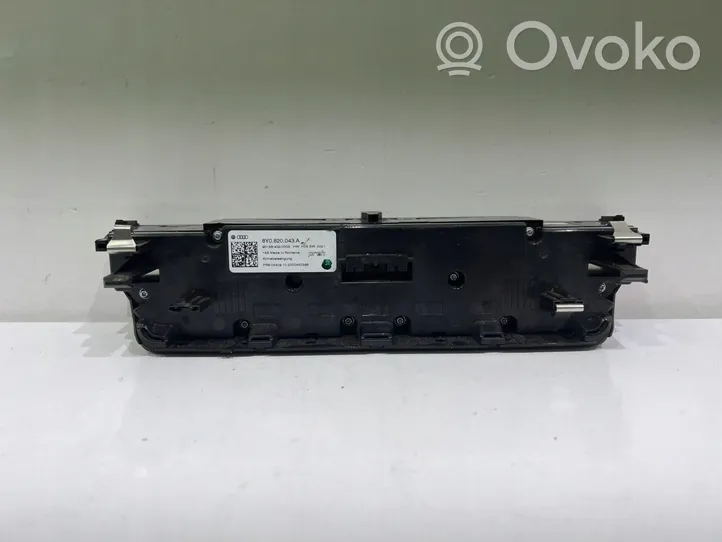 Audi A3 8Y Centralina del climatizzatore 8Y0820043A