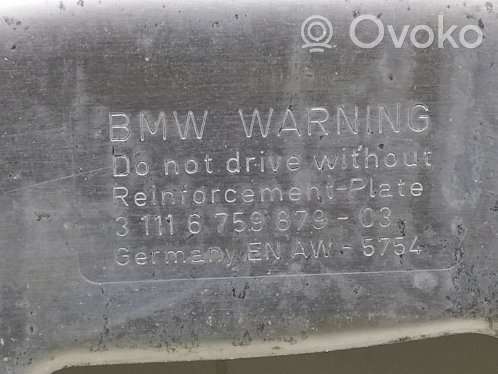 BMW 6 E63 E64 Engine splash shield/under tray 6759879