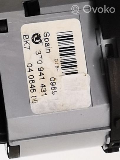 Skoda Superb B6 (3T) Interrupteur d’éclairage 3T0941431