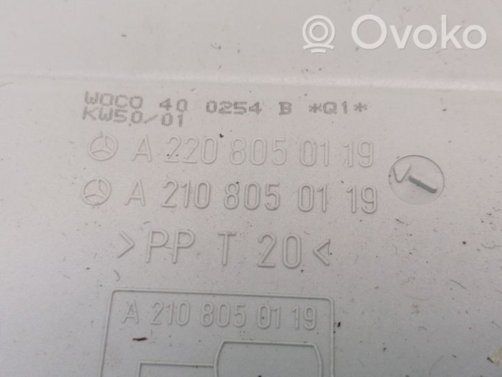 Mercedes-Benz S W220 Vacuum air tank A2208050119