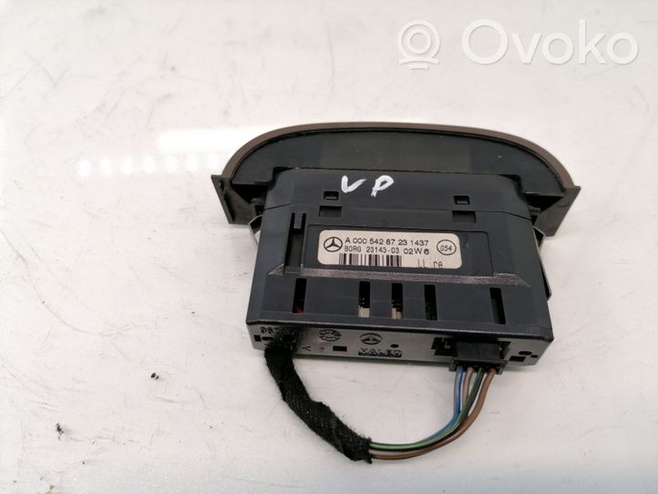 Mercedes-Benz S W220 Monitor del sensore di parcheggio PDC A0005428723