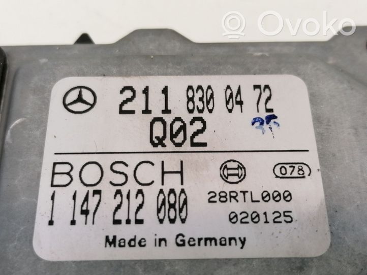 Mercedes-Benz S W220 Muut ohjainlaitteet/moduulit 2118300472