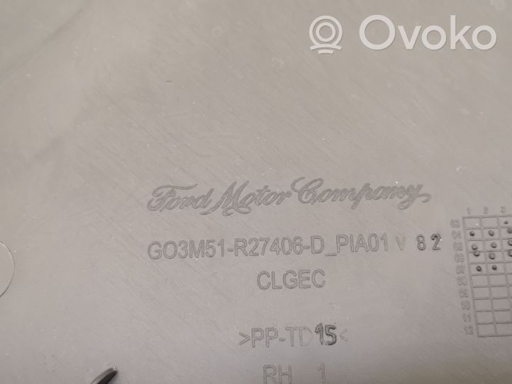 Ford Focus C-MAX Boczki / Tapicerka drzwi / Komplet GO3M51R23943A