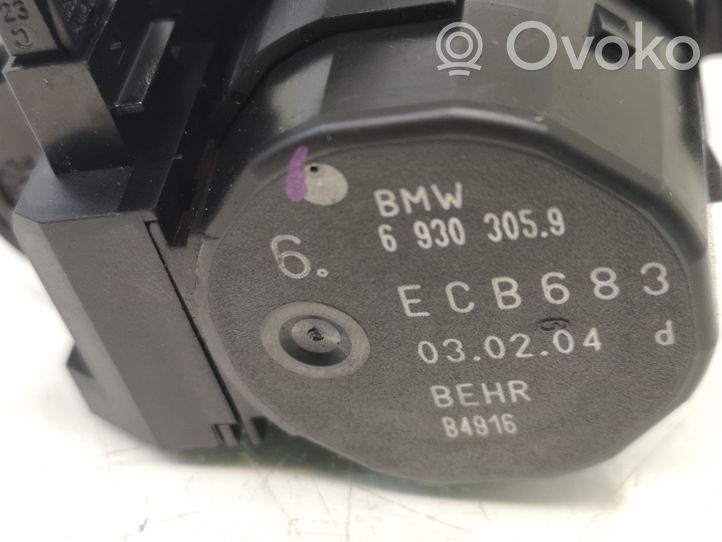 BMW 5 E60 E61 Tuloilmaventtiilin käyttömoottori 6930305