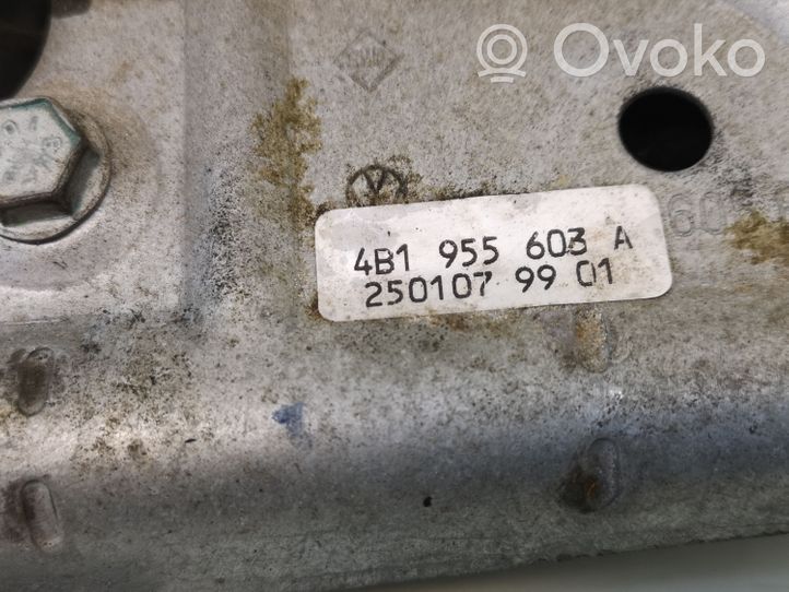 Audi A6 S6 C5 4B Etupyyhkimen vivusto ja moottori 4B1955603A