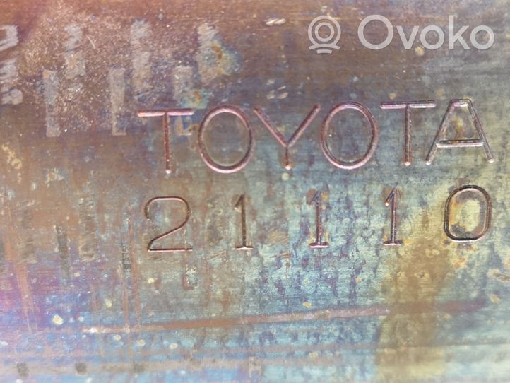 Toyota Yaris Filtre à particules catalyseur FAP / DPF 21110