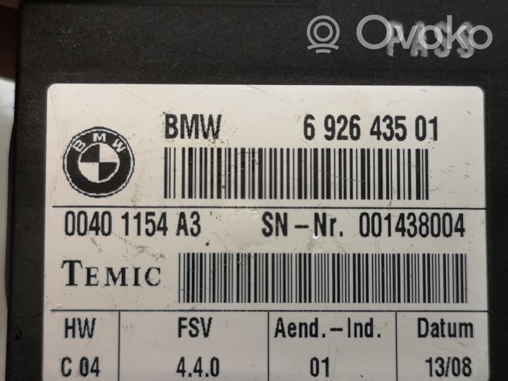 BMW 1 E81 E87 Istuimen säädön moduuli 6926435