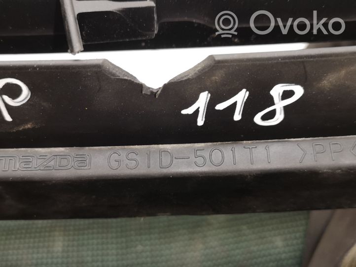 Mazda 6 Grille inférieure de pare-chocs avant GS1D501T1