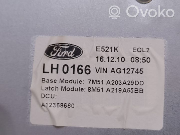Ford Focus Mechanizm podnoszenia szyby przedniej bez silnika 4M51A045H17A