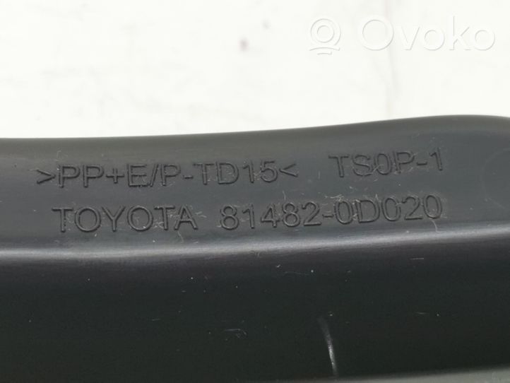 Toyota Yaris Grille inférieure de pare-chocs avant 814820D020