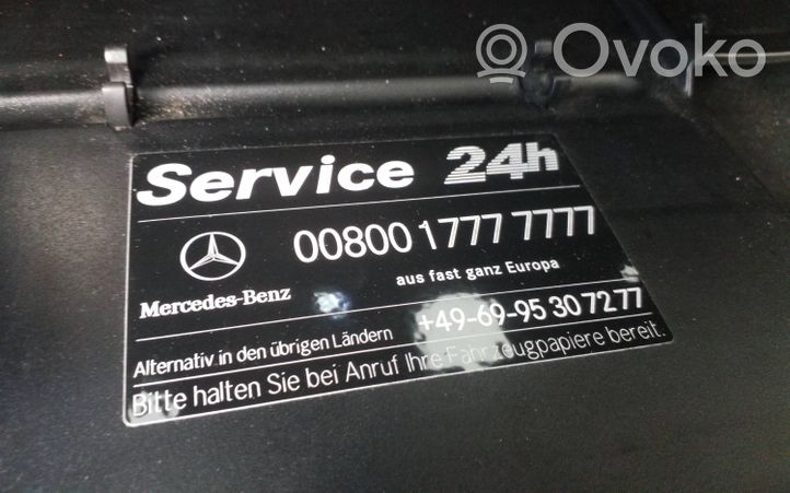 Mercedes-Benz E W211 Set vano portaoggetti 2116802487