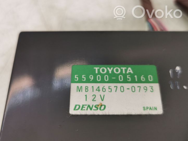 Toyota Avensis T250 Gaisa kondicioniera / klimata kontroles / salona apsildes vadības bloks (salonā) 5590205050G