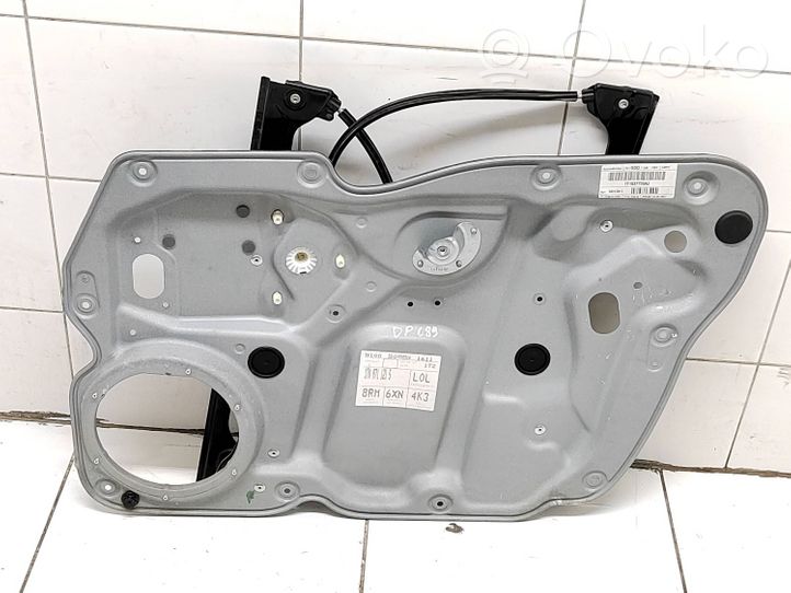 Volkswagen Touran I Meccanismo di sollevamento del finestrino anteriore senza motorino 1T1837730AJ