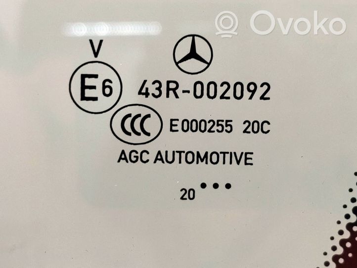 Mercedes-Benz EQC Takakulmaikkunan ikkunalasi A2937301500