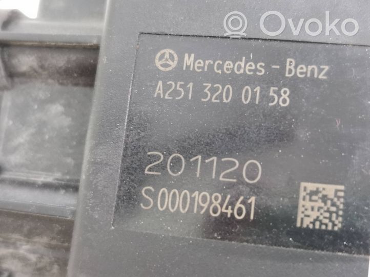 Mercedes-Benz EQC Blocco valvola della sospensione pneumatica A2513200158