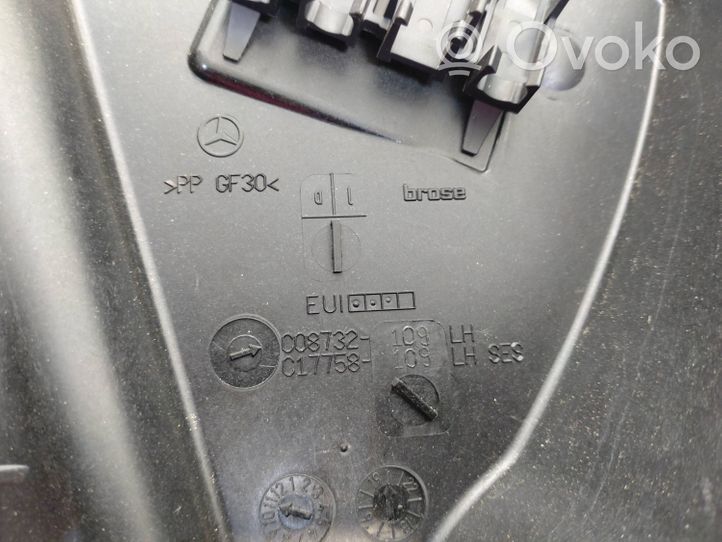 Mercedes-Benz EQC Etuikkunan nostomekanismi ilman moottoria A2537230314
