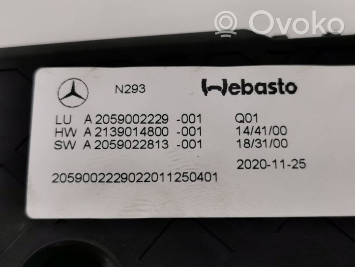Mercedes-Benz EQC Moottori/käyttölaite A2059002229