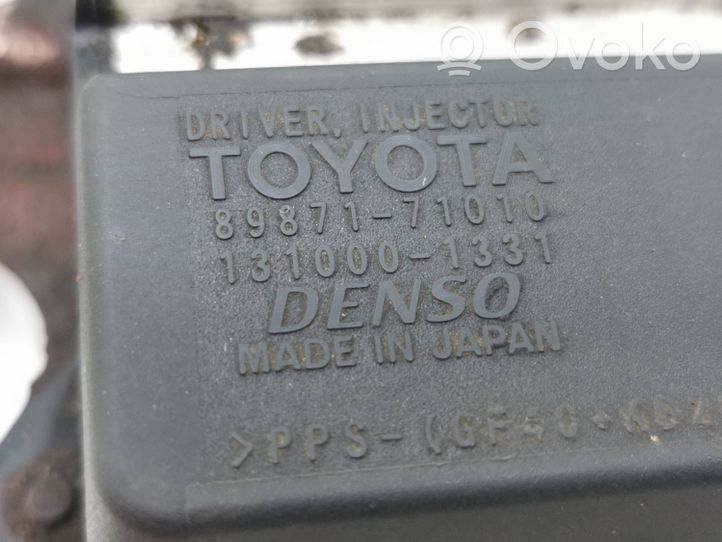Toyota Avensis T250 Sterownik / Moduł wtrysków 8987171010