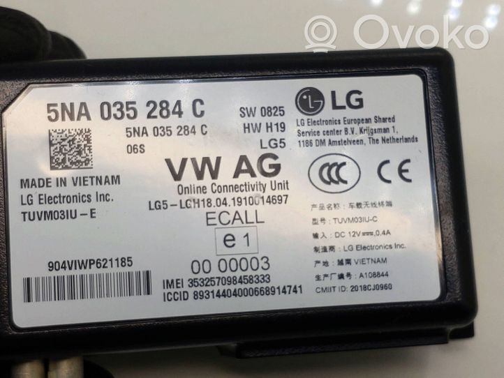 Volkswagen Tiguan Centralina/modulo bluetooth 5NA035284C