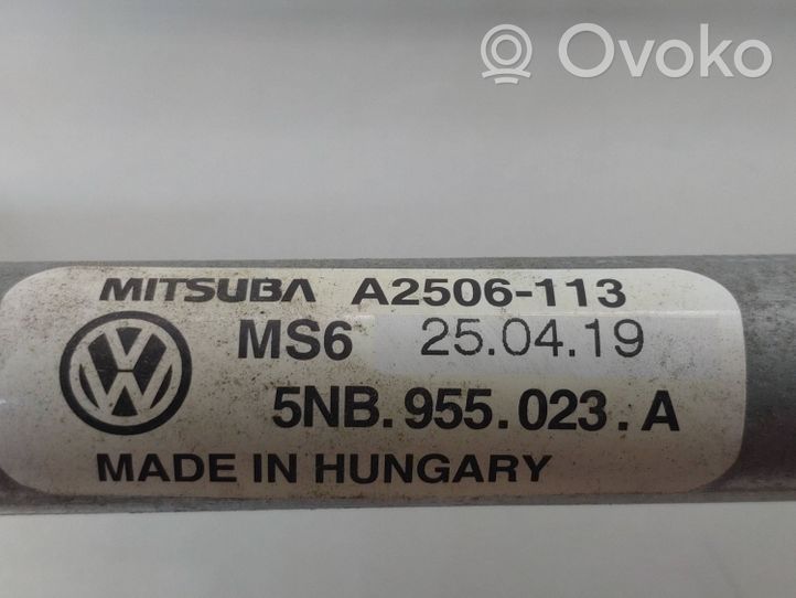 Volkswagen Tiguan Etupyyhkimen vivusto ja moottori 5NB955023A