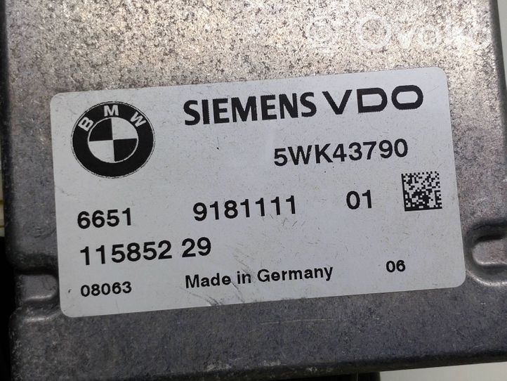 BMW 5 E60 E61 Moduł / Sterownik kamery 9181111