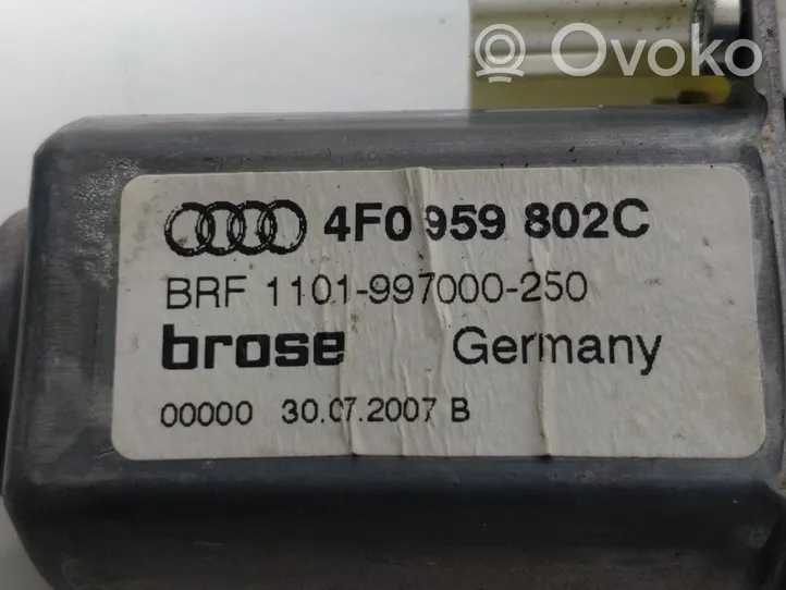 Audi A6 Allroad C6 Moteur de lève-vitre de porte arrière 4F0959802C