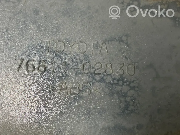Toyota Auris E180 Éclairage de plaque d'immatriculation 7681102830