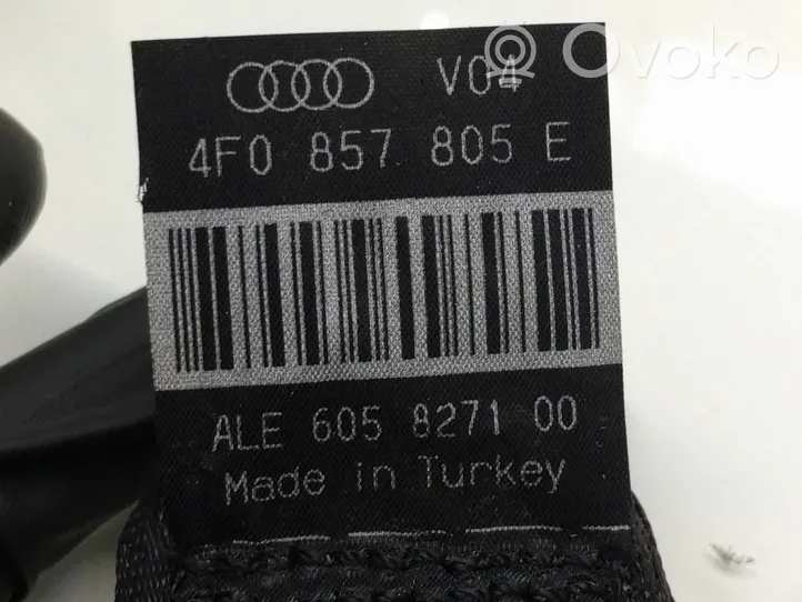 Audi A6 Allroad C6 Takaistuimen turvavyö 4F0857805E