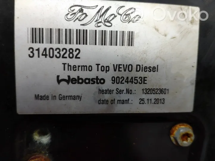 Volvo V60 Unité de préchauffage auxiliaire Webasto 9024454E