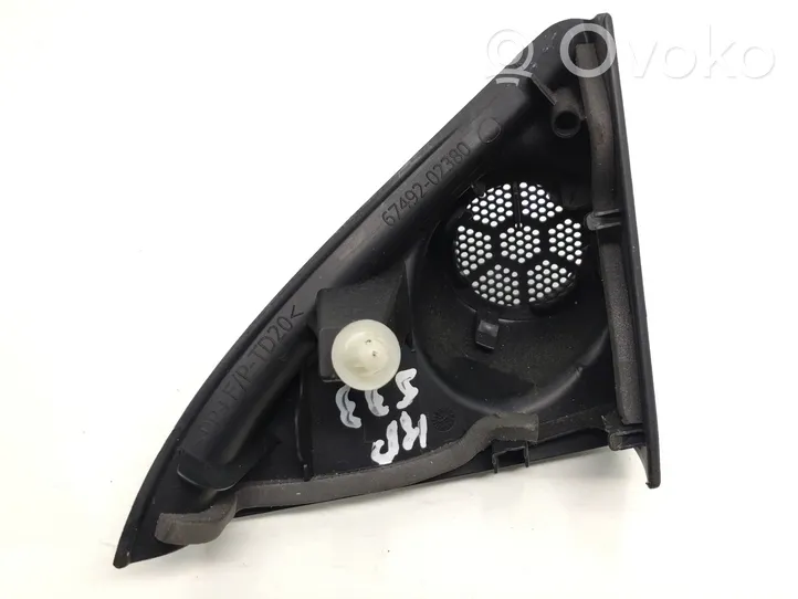 Toyota Auris E180 Altro elemento di rivestimento della portiera anteriore 6749202380