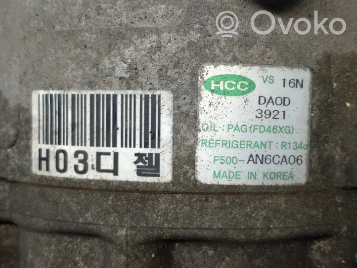 Hyundai i30 Ilmastointilaitteen kompressorin pumppu (A/C) F500AN6CA06