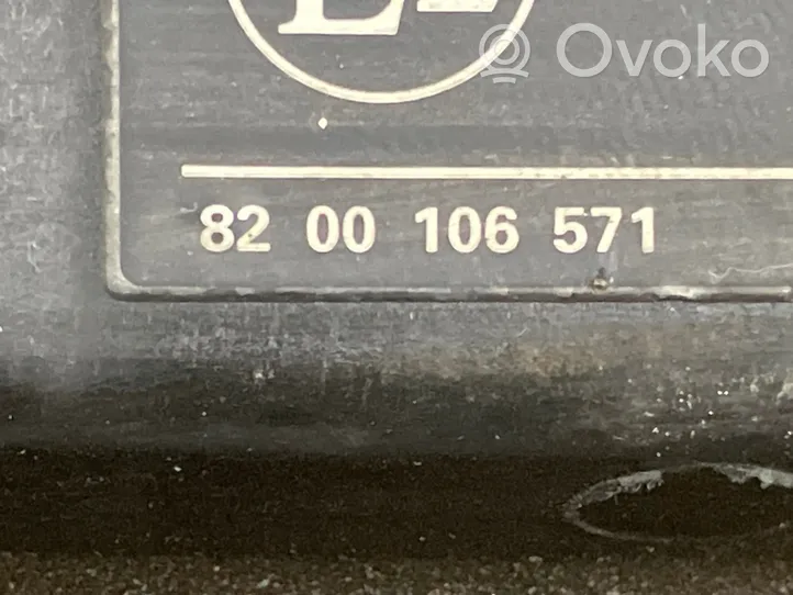 Opel Vivaro Ylempi jäähdyttimen ylätuen suojapaneeli 8200106571