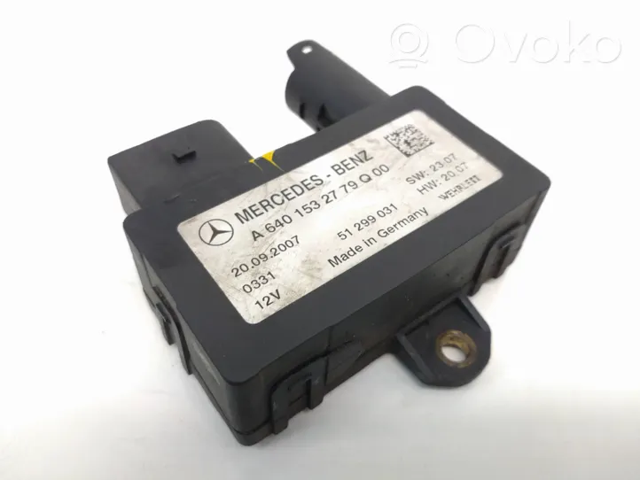 Mercedes-Benz B W245 Glow plug pre-heat relay A6401532779