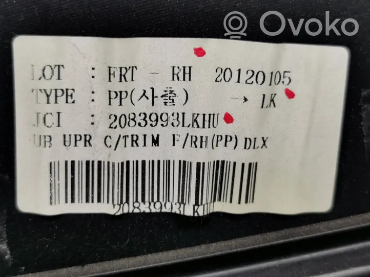 KIA Rio Etuoven verhoilu 823401W010