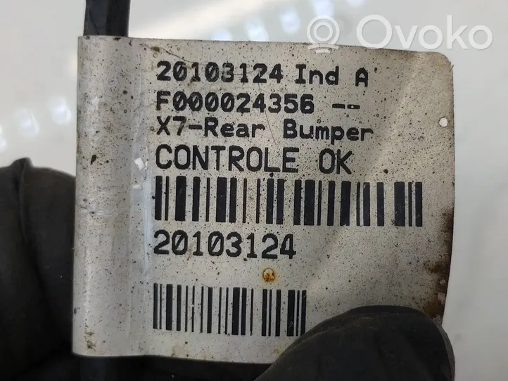 Citroen C5 Cableado del sensor de aparcamiento (PDC) 20103124