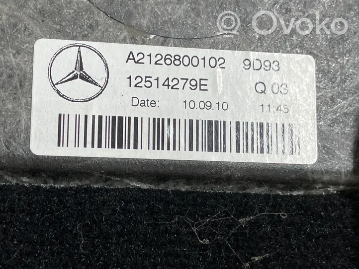 Mercedes-Benz E W212 Bagažinės kilimas A2126800102