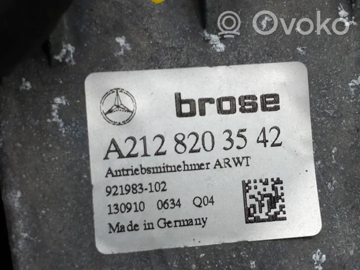 Mercedes-Benz E W212 Zuziehhilfe Heckklappe Kofferraumdeckel A2128203542