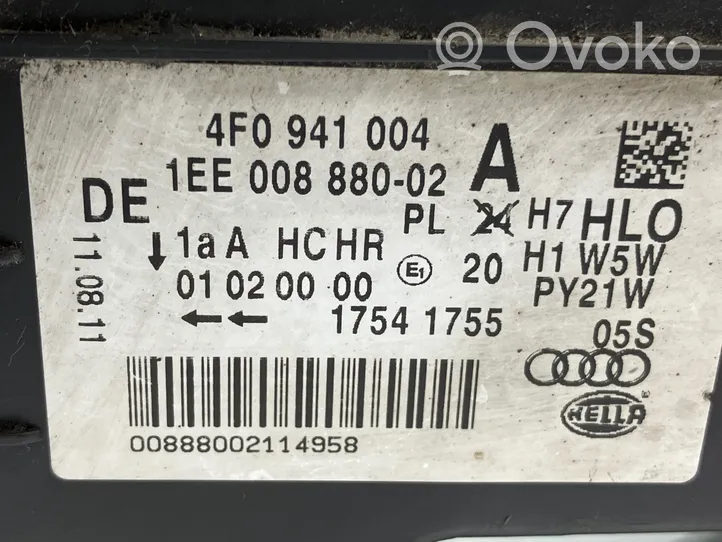 Audi A6 S6 C6 4F Phare frontale 4F0941004