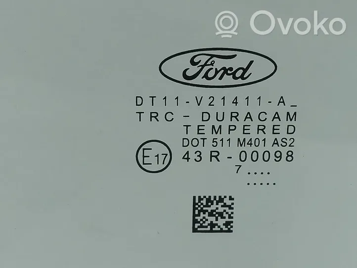 Ford Transit -  Tourneo Connect Vetro del finestrino della portiera anteriore - quattro porte DT11V21411A